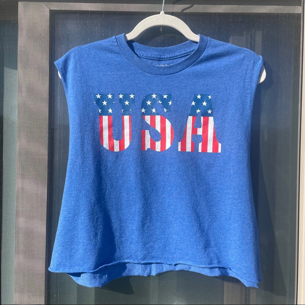 USA crop top 🇺🇸